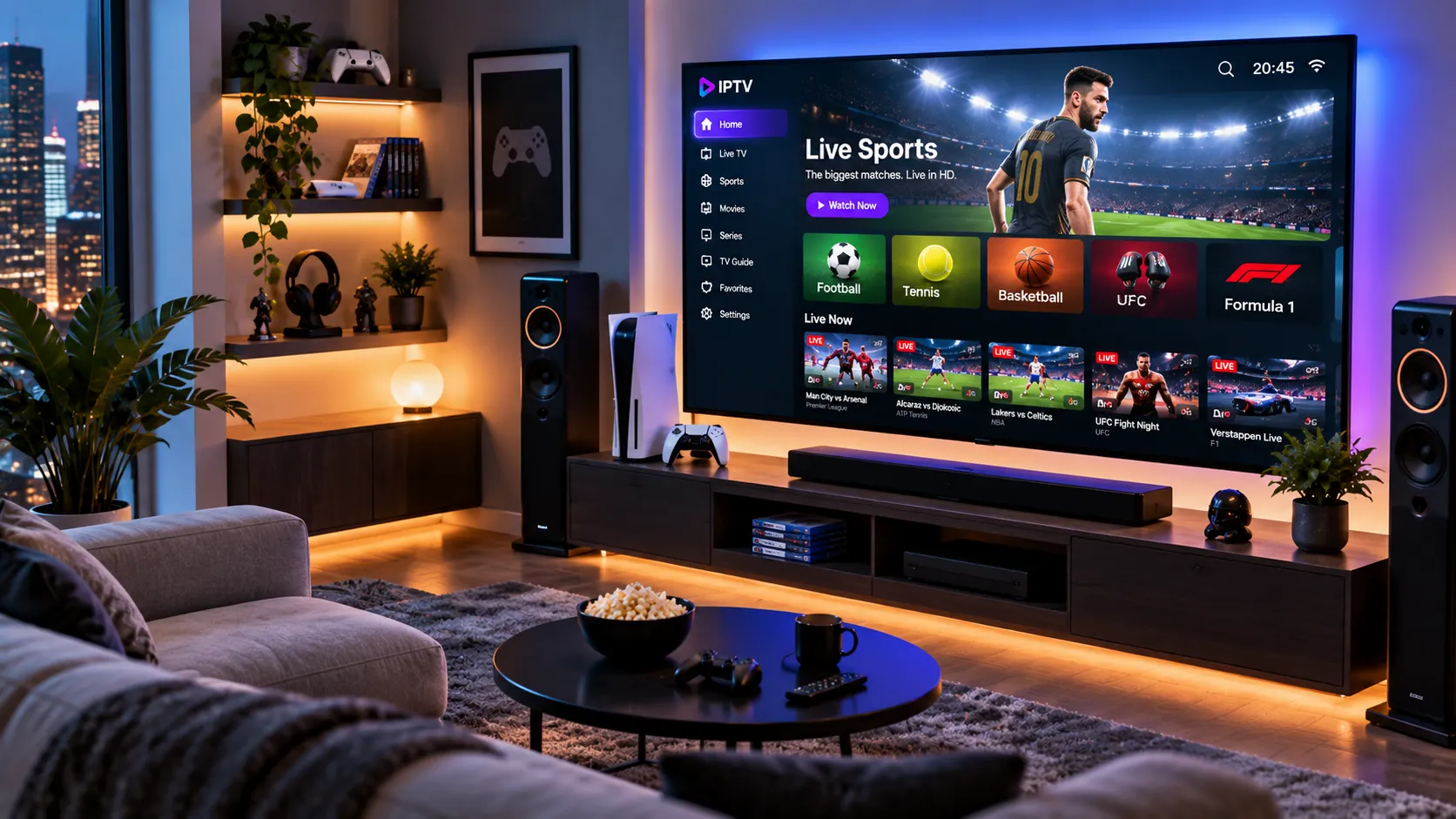 RTÉ GAA championship streaming on an Irish television via IPTV